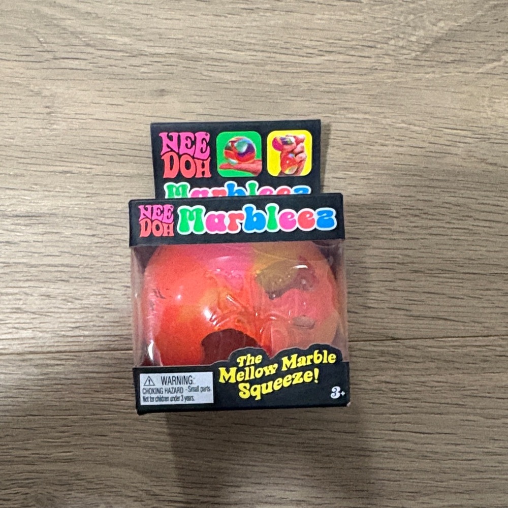 Marbleez Squeeze Ball - Pink & Orange